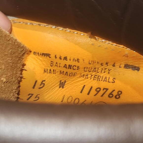 Timberland 10061 Men's Premium 6 Inch Waterproof Boots Wheat Nubuck Sz 15 Wide - Picture 7 of 7